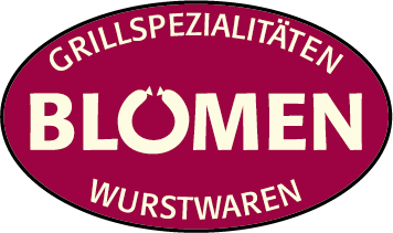 Blomen Imbiss & Restaurant | Blomen Wurstwaren Logo